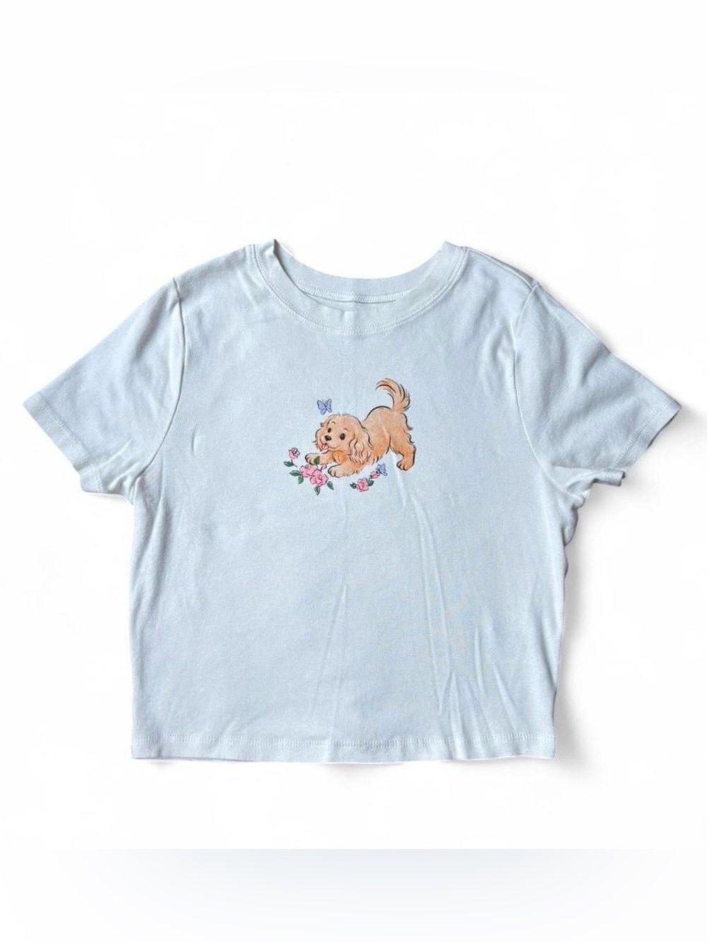 No Boundaries White Graphic Tee